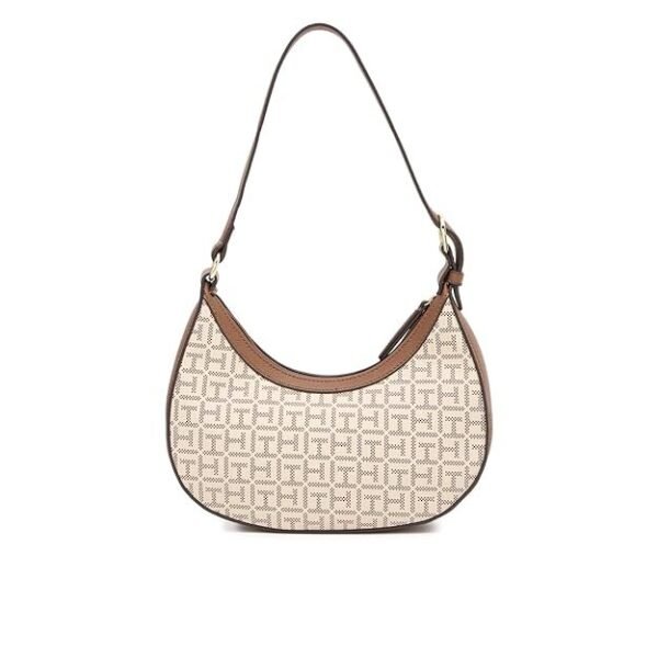Tommy Hilfiger Womens Beige Color Handbag