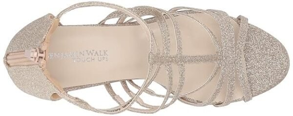 Touch Ups Women's Rhyan Heeled Sandal, Champagne, 10 M US