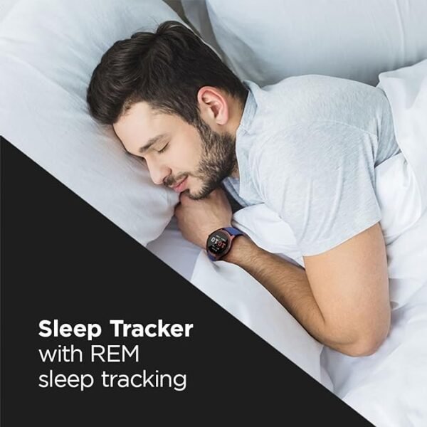 Titan Smart Smartwatch with Stress & Sleep Monitor, SpO2,Women Health Monitor,5 ATM Water Resistance & Upto 14 Days Battery Life