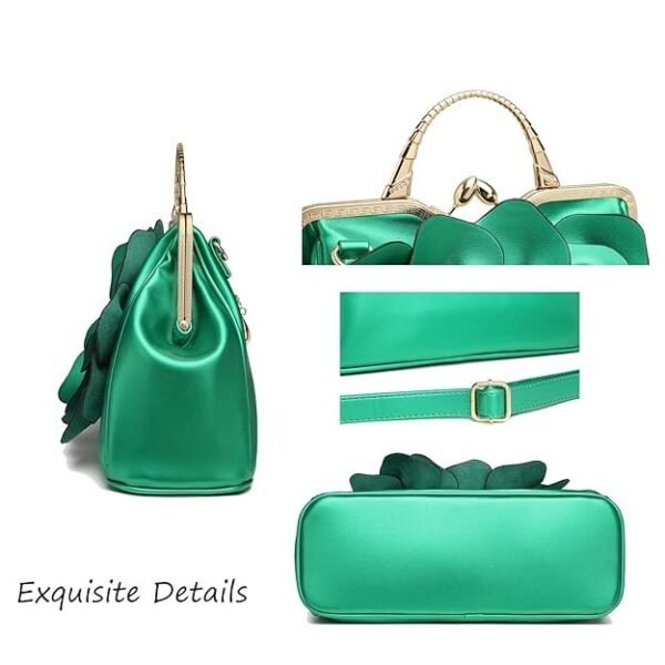 SUNROLAN Women's Evening Clutches Handbags Formal Party Wallets Wedding Purses Wristlets Ethnic Totes Satchel