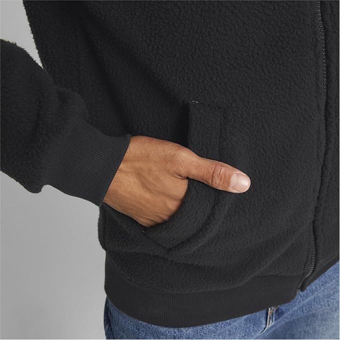 Puma Polyester Men Hooded Neck Jacket