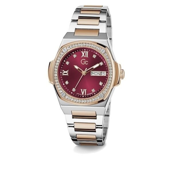 GC Women Red Square Analog Watch